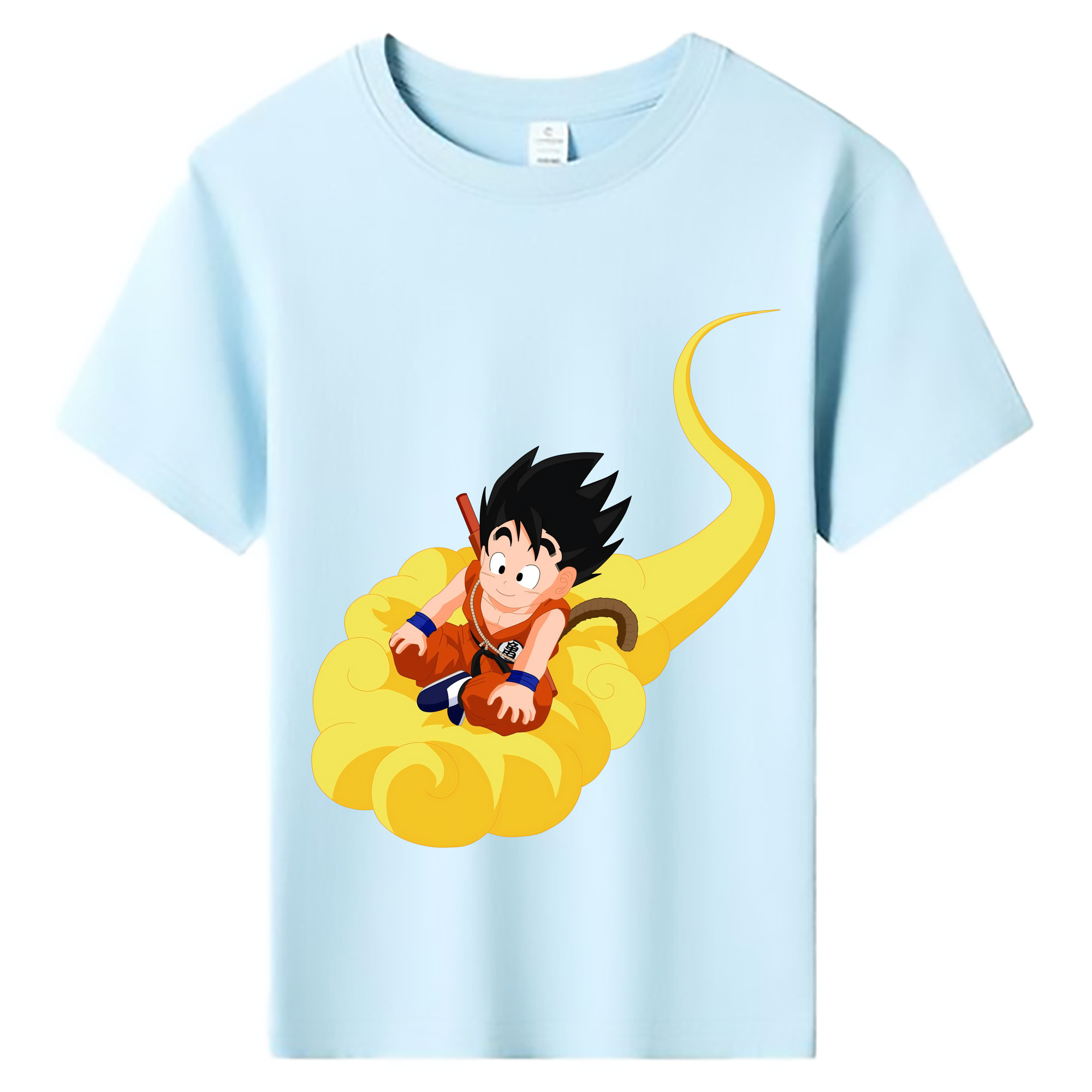 （画像用） ドラゴンボール 孫悟空（そん ごくう）Son Goku カカロット DRAGON BALL Kakarotto 綿100％キッズTシャツ（フロントプリント）